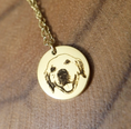 Load image into Gallery viewer, Tiny Custom Pet Necklace 12mm