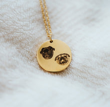 Load image into Gallery viewer, Big Custom Pet Necklace 20mm
