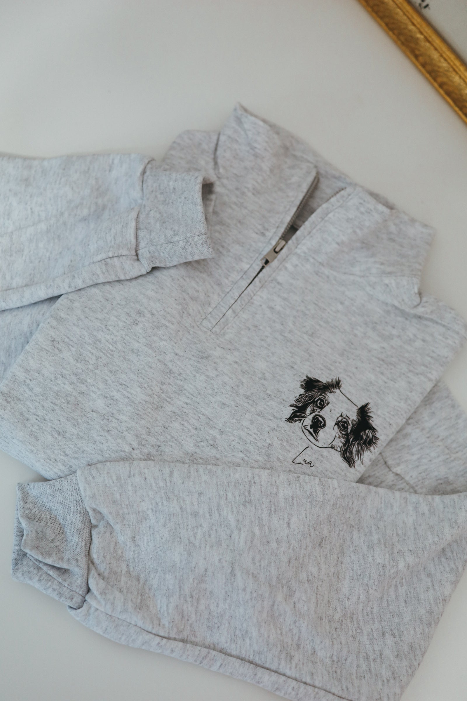 Custom Pet Quarter Zip