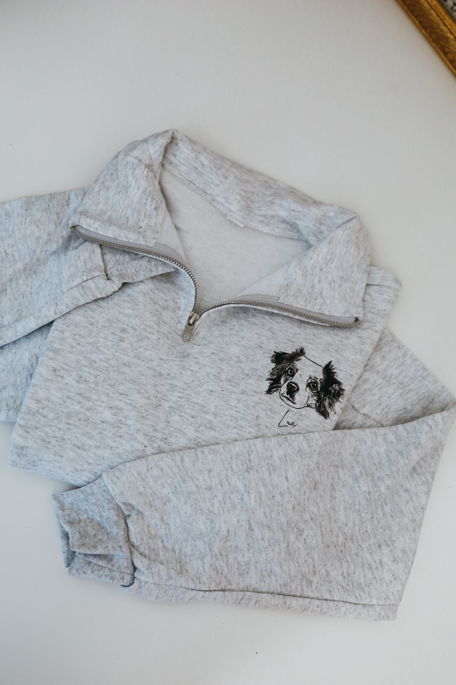 Custom Pet Quarter Zip