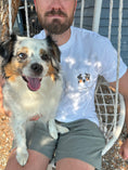 Load image into Gallery viewer, "I love my dog" Pocket T-Shirt UNISEX
