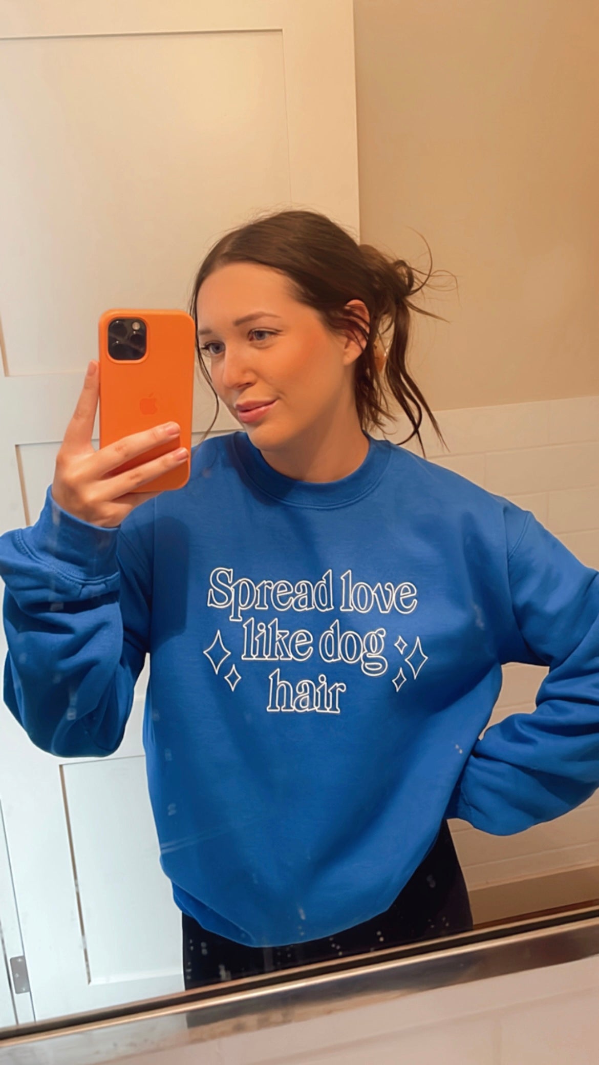 Spread Love Like Dog Hair Crewneck