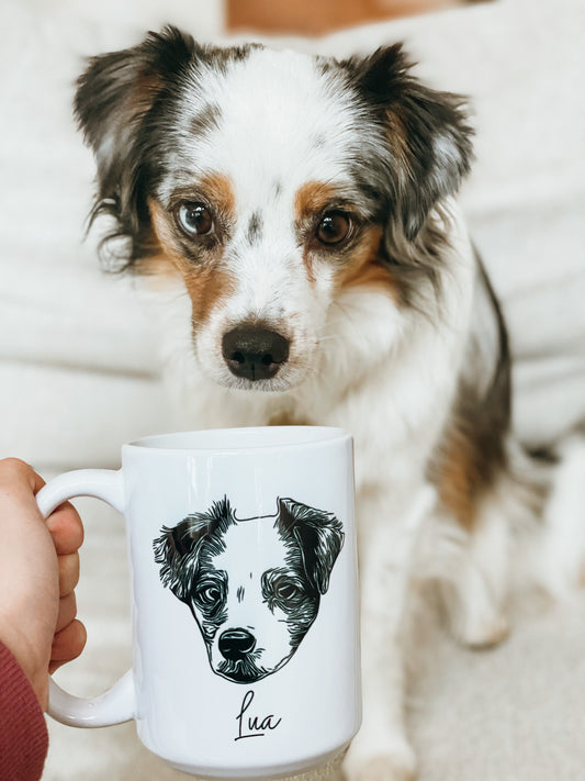 15 oz Custom Pet Mug